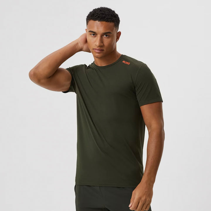 Mens Lightweight Athletic Performance Sport Moisture-wicking T-shirt