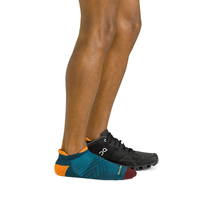 Mens Merino Wool Run No Show Tab Ultra Lightweight Anti Blister Running Socks