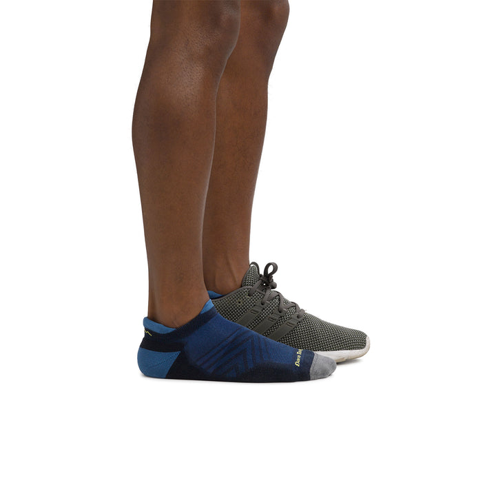 Mens Merino Wool Run No Show Tab Ultra Lightweight Anti Blister Running Socks