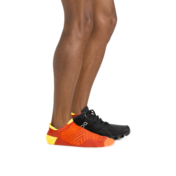 Mens Merino Wool Run No Show Tab Ultra Lightweight Anti Blister Running Socks