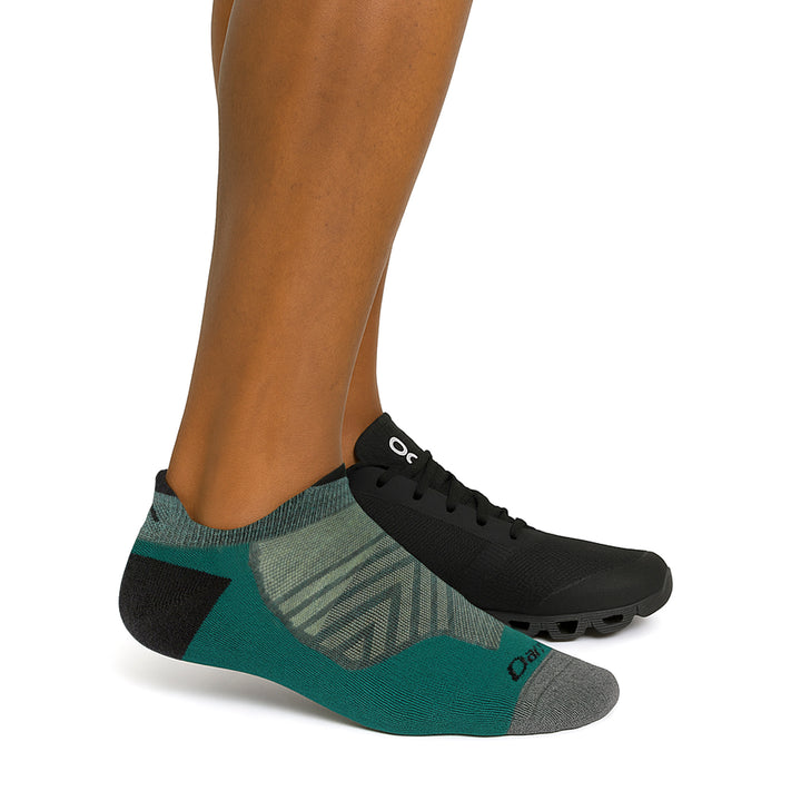 Mens Merino Wool Run No Show Tab Ultra Lightweight Anti Blister Running Socks