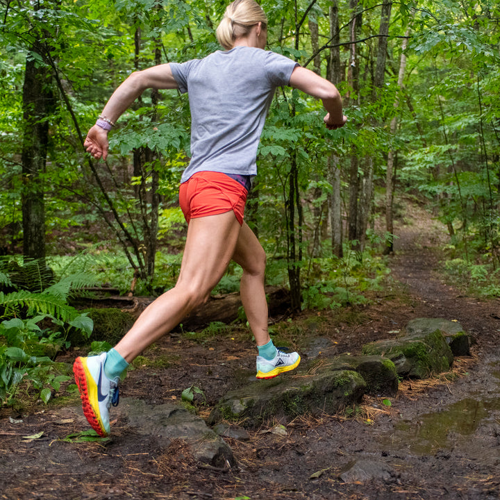 Ladies Quarter No Cushion Ultra-Lightweight Running Merino Socks
