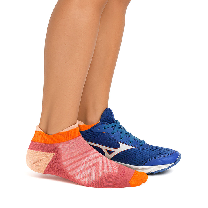 Ladies No Show Ultra-Lightweight Anti Blister Running Merino Socks