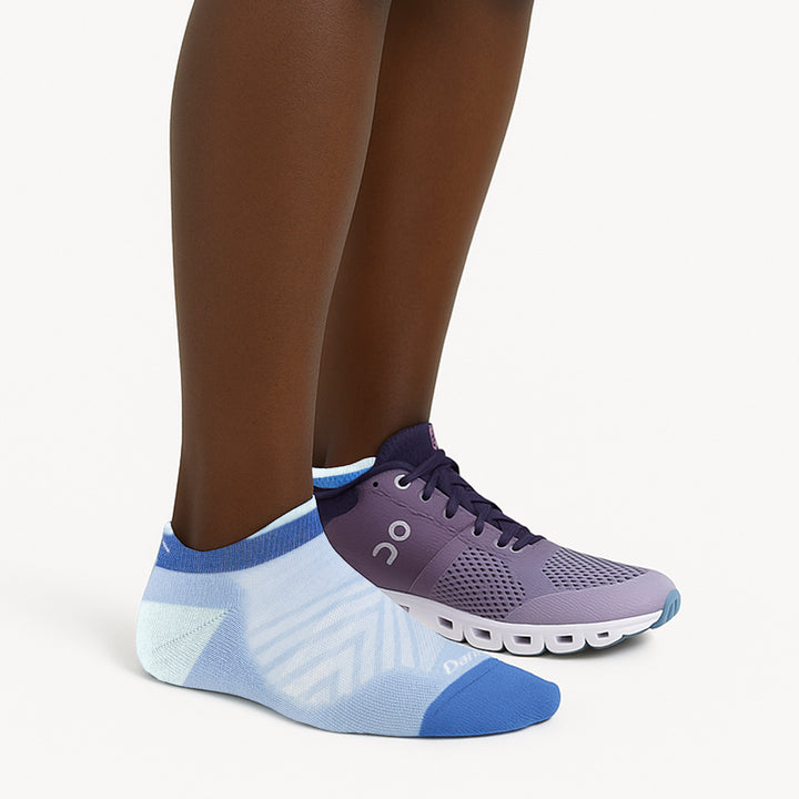 Ladies No Show Ultra-Lightweight Anti Blister Running Merino Socks