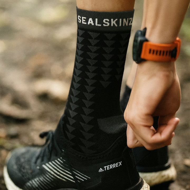Merino Mid Length Running Socks for Men and Women