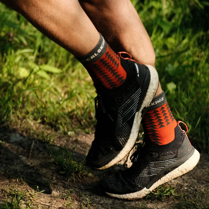 Merino Mid Length Running Socks for Men and Women