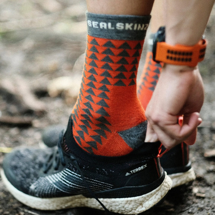 Merino Mid Length Running Socks for Men and Women