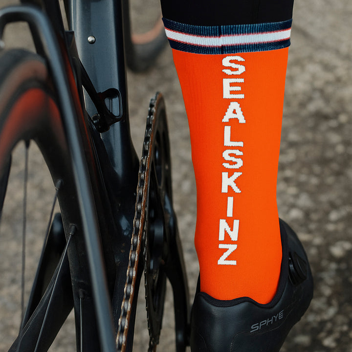 Single Layer Mid Length Cycling Socks for Men and Women