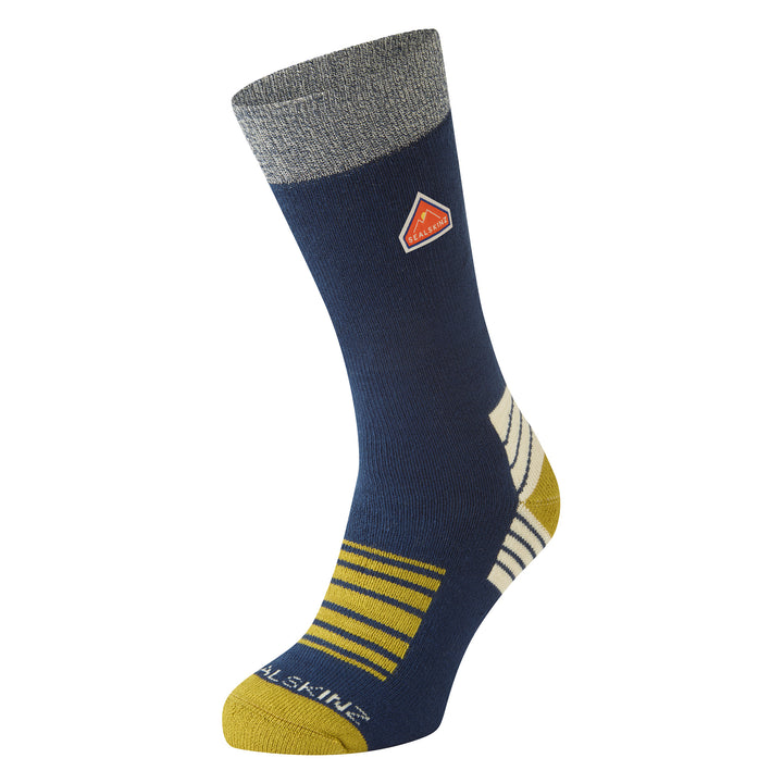 Single Layer Bamboo Mid Length Plain Hiking Socks for Men and Women