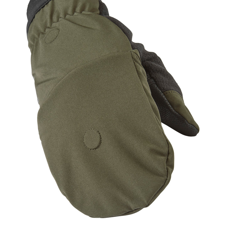 Windproof Cold Weather Convertible Mittens for Men and Women