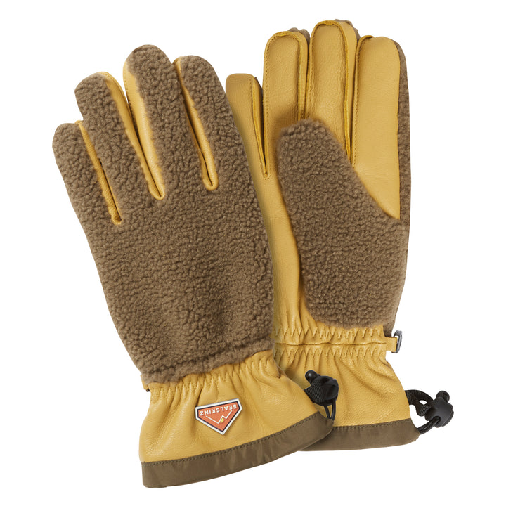 Waterproof Sherpa Fleece Hiking Gloves for Men and Women