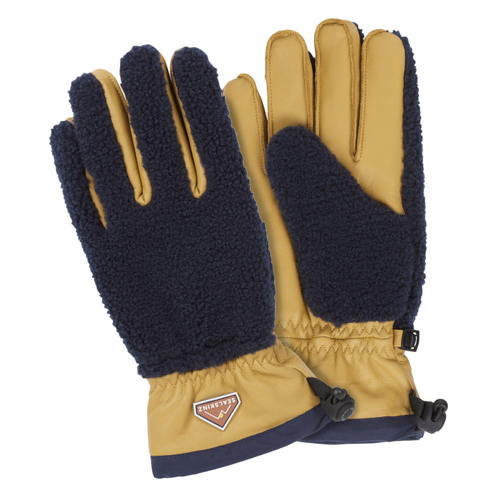 Waterproof Sherpa Fleece Hiking Gloves for Men and Women