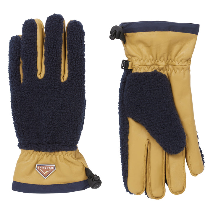 Waterproof Sherpa Fleece Hiking Gloves for Men and Women