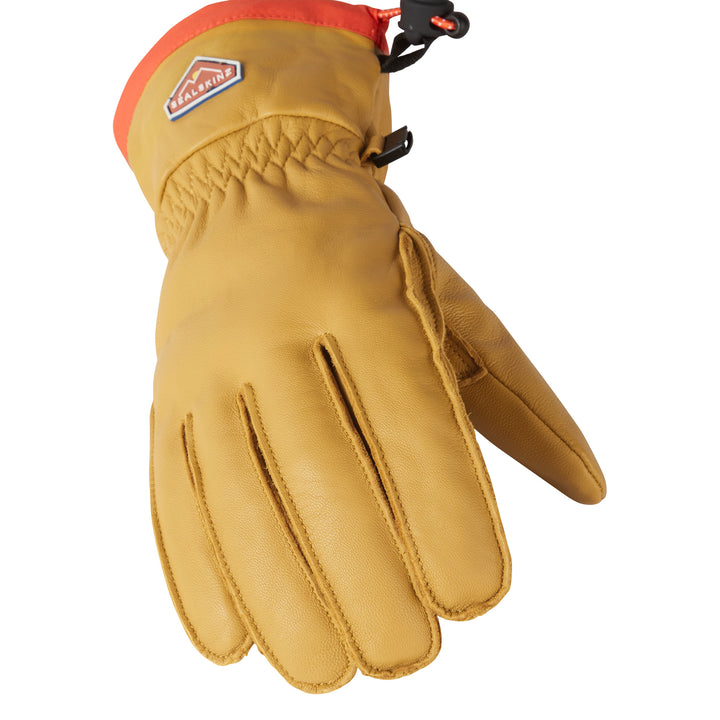 Waterproof Leather Hiking Gloves with Fusion Control for Men and Women