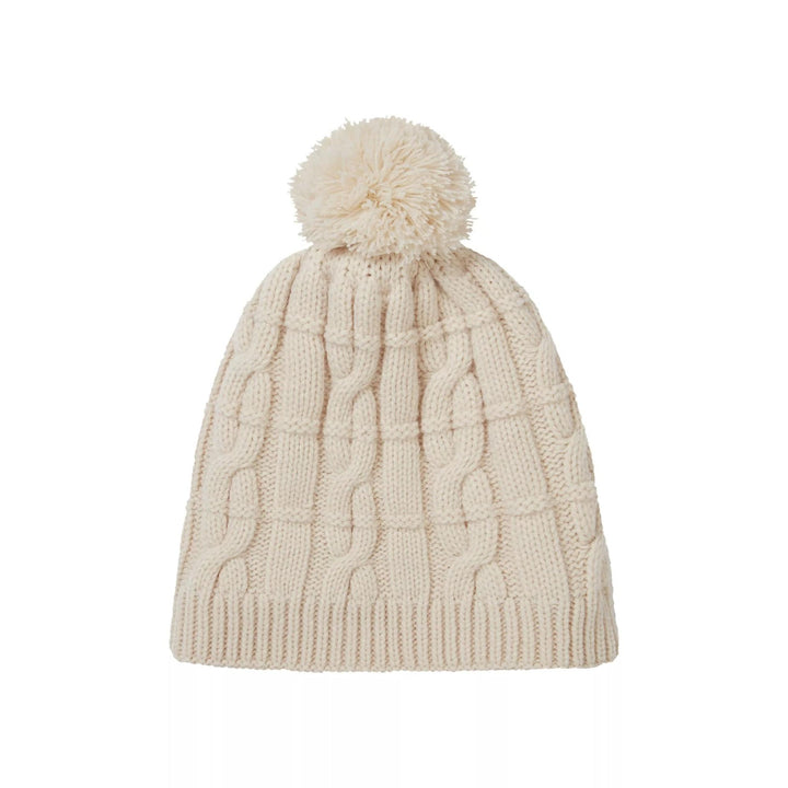 Mens & Ladies Waterproof Cold Weather Cable Knit Bobble Hat