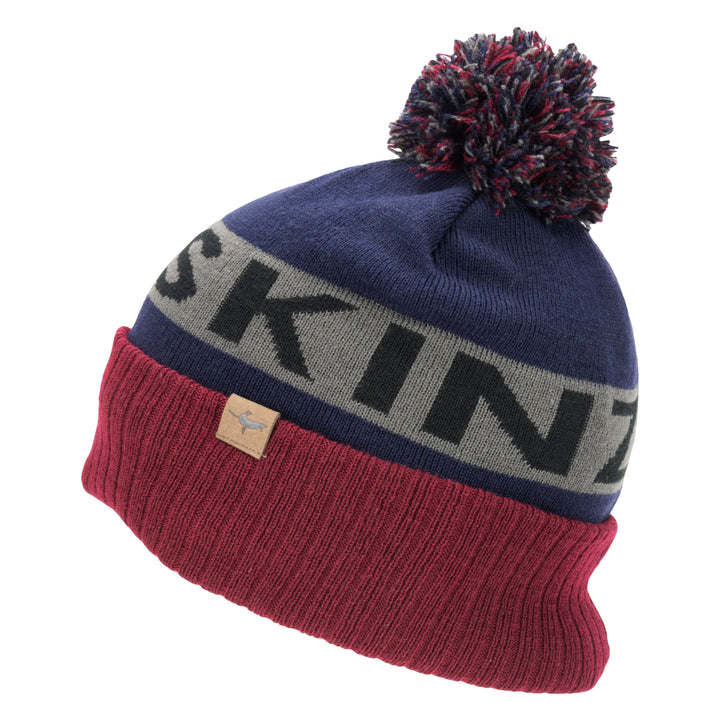 Water Repellent Cold Weather Bobble Hat for Men and Women