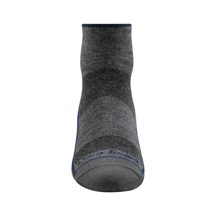 Mens Merino Wool Quarter Lightweight Running Seamless Socks