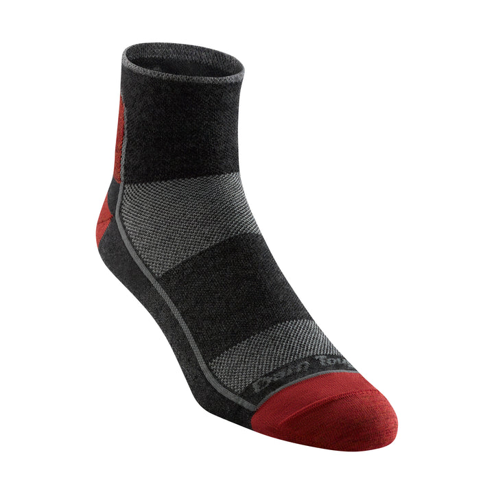 Mens Merino Wool Quarter Lightweight Running Seamless Socks