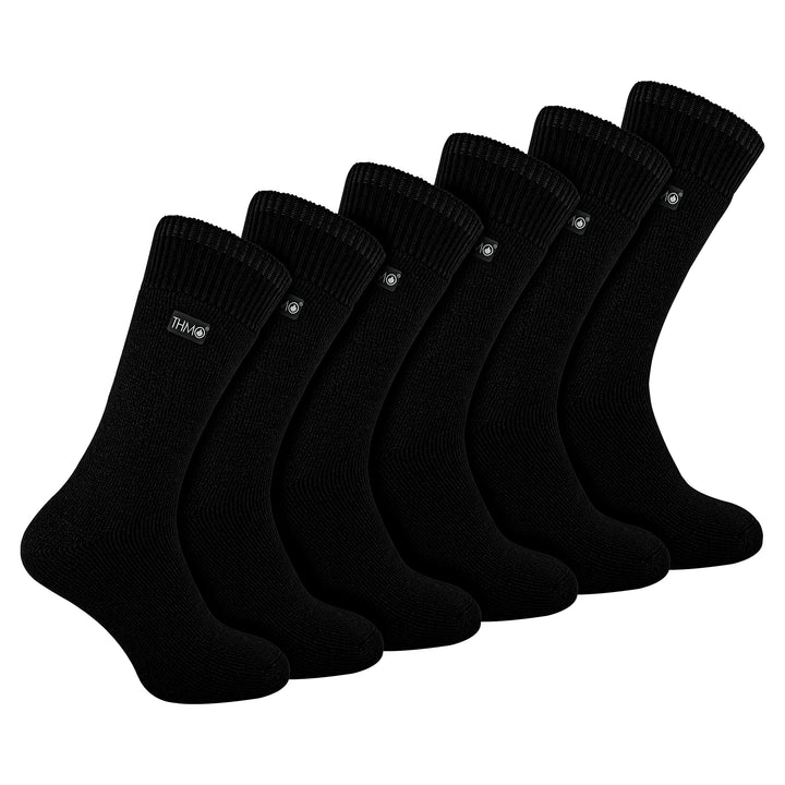 Chaussettes thermiques épaisses d'hiver pour hommes avec orteils sans couture (options multipack)
