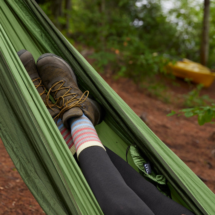 Ladies Boot Midweight Hiking Merino Wool Seamless Socks