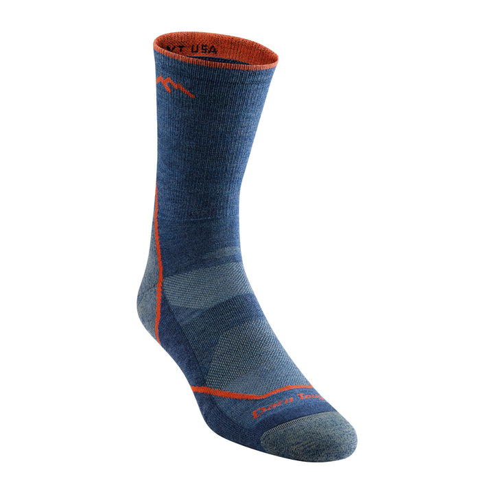 Mens Merino Wool Crew Lightweight Anti Blister Hiking Socks