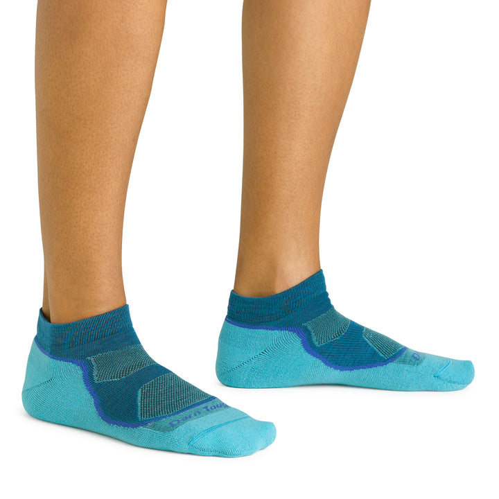 Ladies Light Hiker No Show Lightweight Hiking Merino Socks