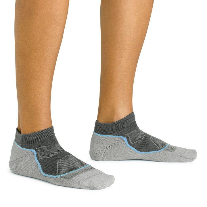 Ladies Light Hiker No Show Lightweight Hiking Merino Socks
