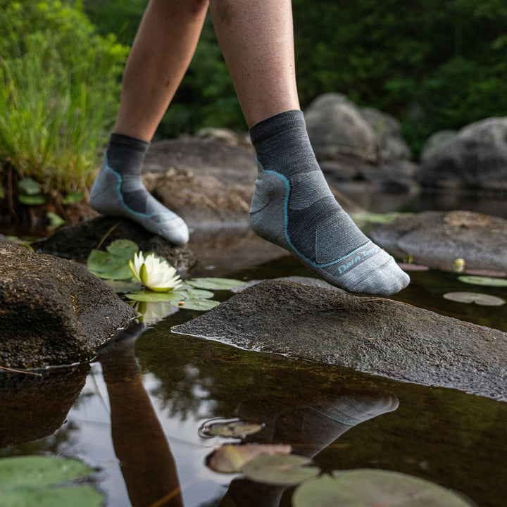 Ladies Merino Wool Lightweight Ankle Hiking Socks