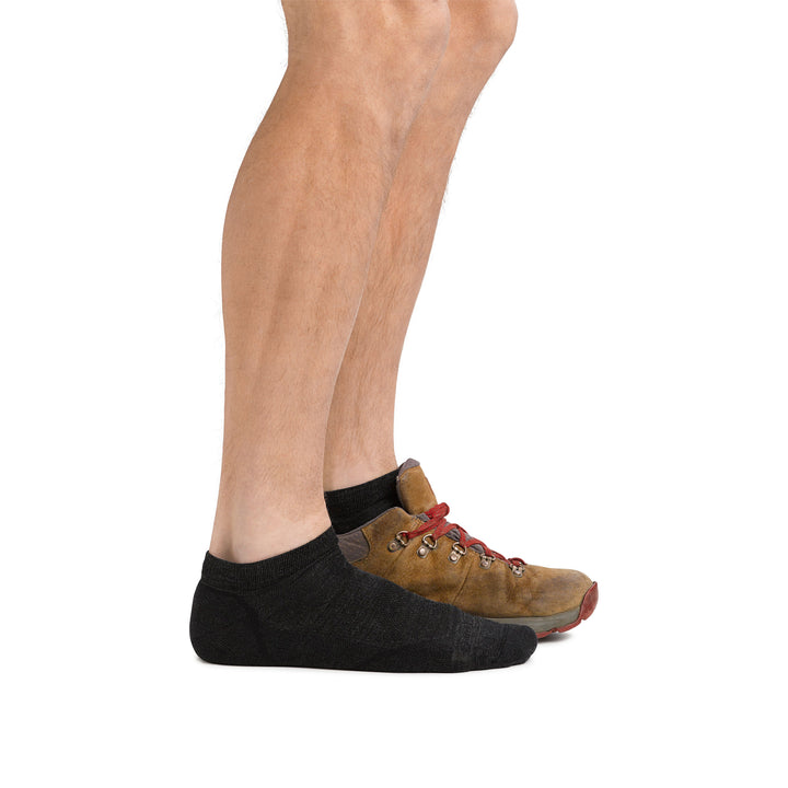 Mens No Show Lightweight Hiking Moisture Wicking Anti Blister Merino Socks