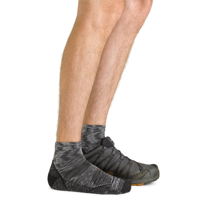 Mens Quarter Lightweight Hiking Anti Blister Merino Wool Socks