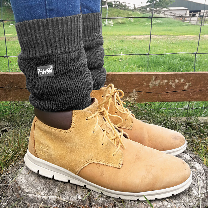 Chaussettes thermiques épaisses d'hiver pour hommes avec orteils sans couture (options multipack)