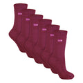 4-8 Royaume-Uni / Fuchsia profond / Paquet de 6