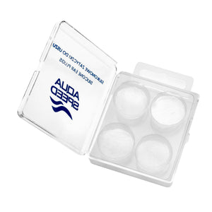 Unisex Soft Silicone Swimming Earplugs | Reusable Earplugs with Case Included