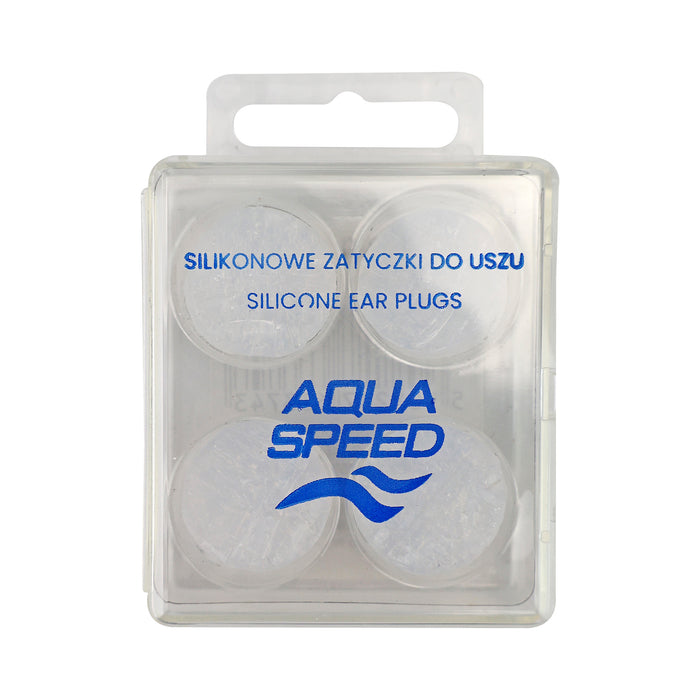 Unisex Soft Silicone Swimming Earplugs | Reusable Earplugs with Case Included