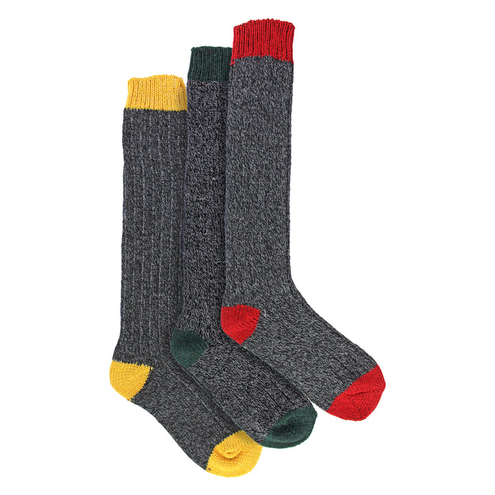 3 Pairs Extra Long Warm Wool Ladies Socks