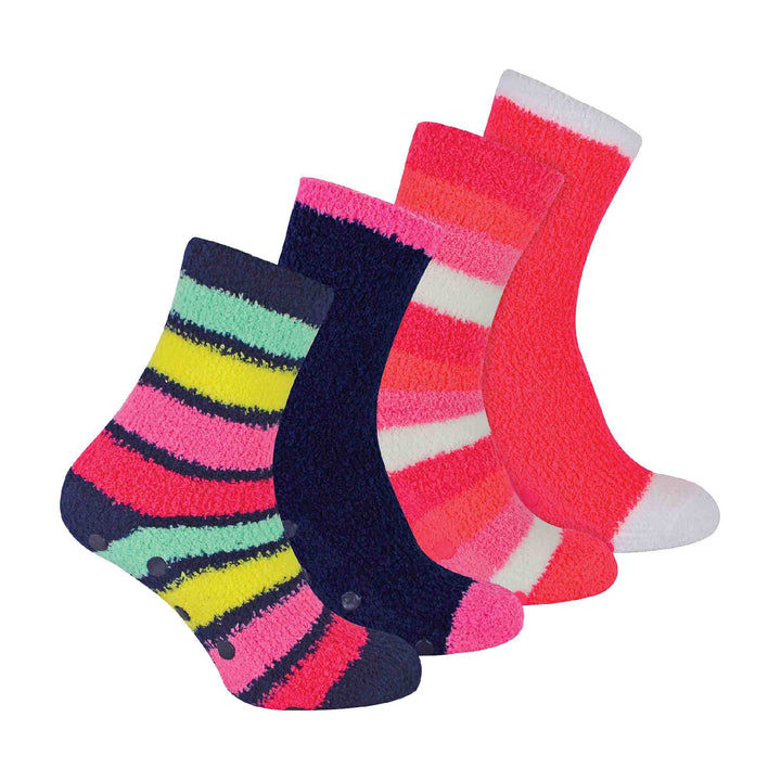 Women's Winter Fluffy Bed Socks - Super Soft, Warm, Cozy Lounge Socks, 27 Colors, 1 Pair