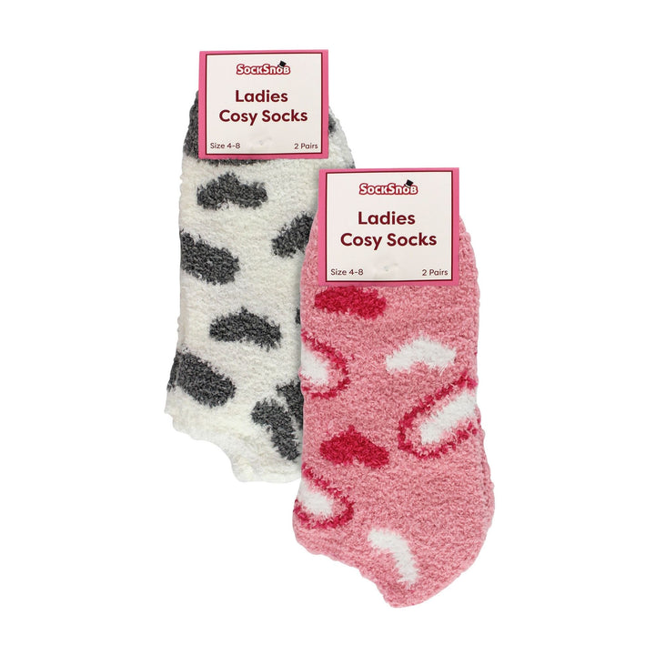 8er-Pack kuschelige Socken mit niedrigem Schnitt und Tiermuster für Damen