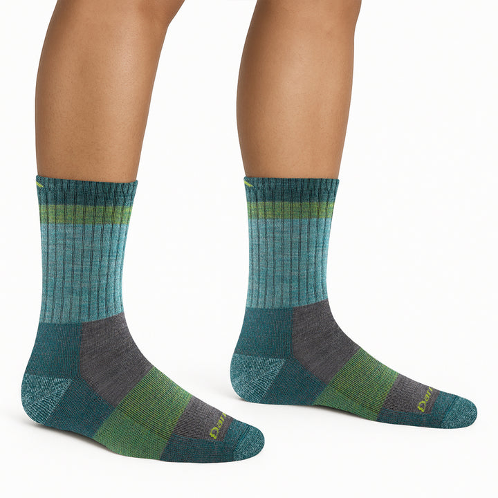 Ladies Crew Merino Wool Lightweight Hiking Socks