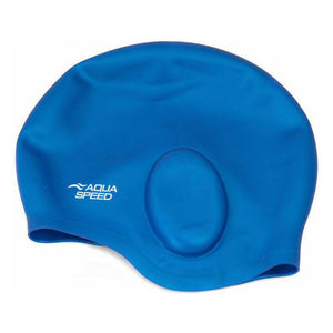 Unisex Adult Full Ear Coverage Swimming Cap | Soft Silicone Cap for Pool Use