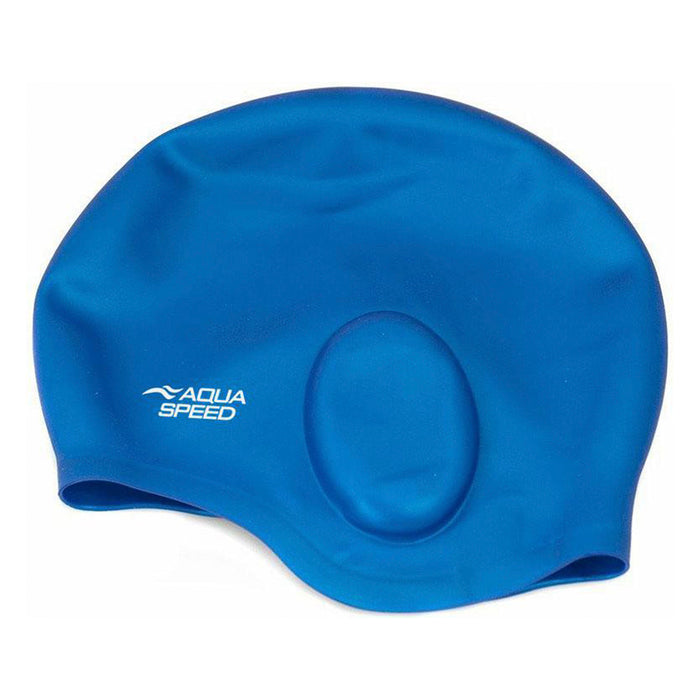 Unisex Adult Full Ear Coverage Swimming Cap | Soft Silicone Cap for Pool Use