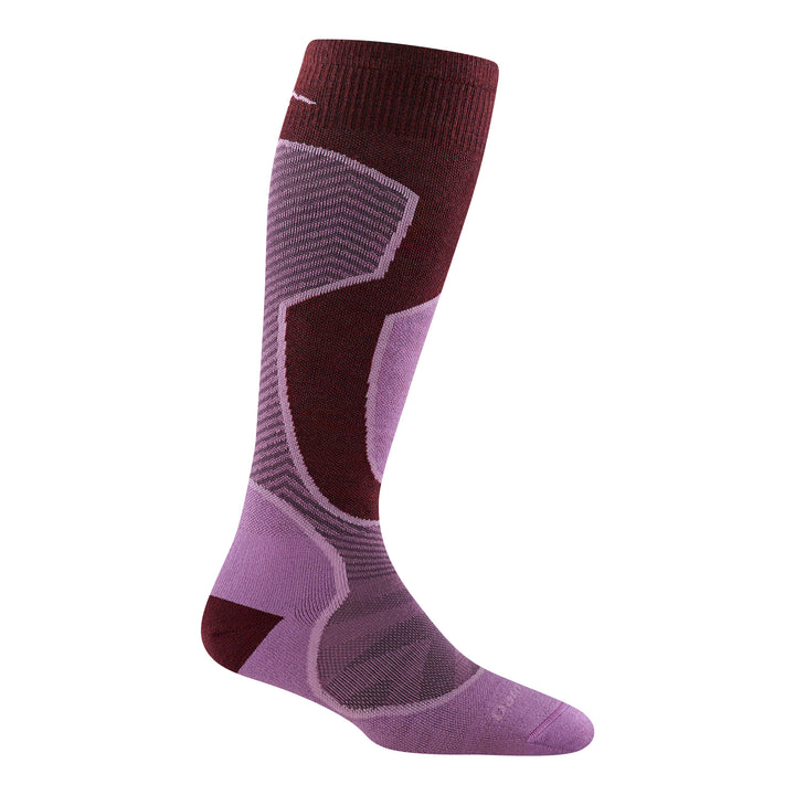 Ladies Over-the-Calf Lightweight Ski Snowboard Merino Cushioned Socks