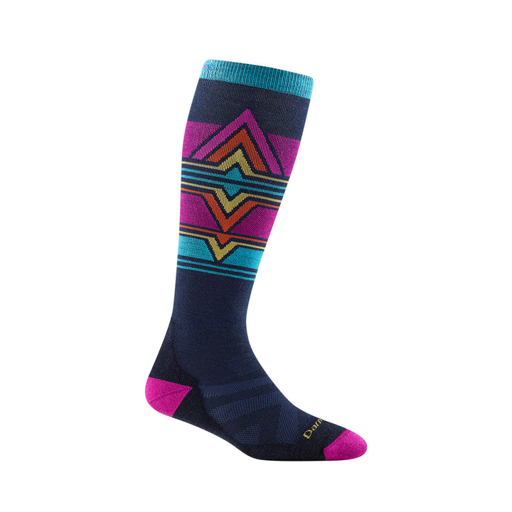 Ladies Over-the-Calf Midweight Ski Snowboard Merino Cushioned Socks