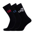 12-3 UK / Black / Blue / Red