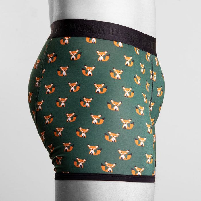 Boxers de bambou - Renards