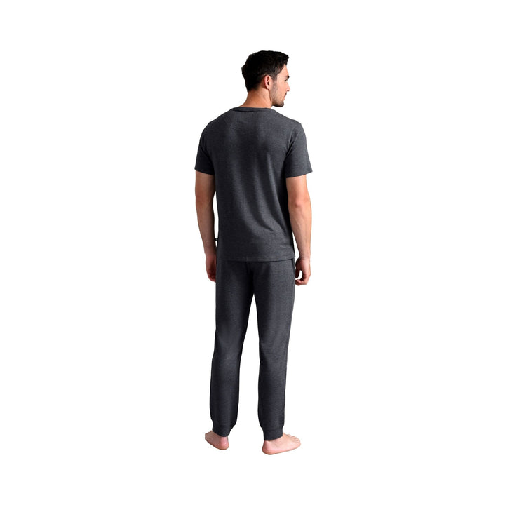 Herren Luxus Pyjamahose Loungewear Jogginghose