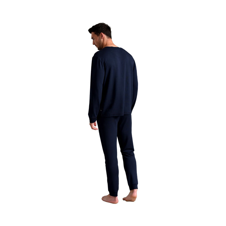 Herren Luxus Pyjamahose Loungewear Jogginghose