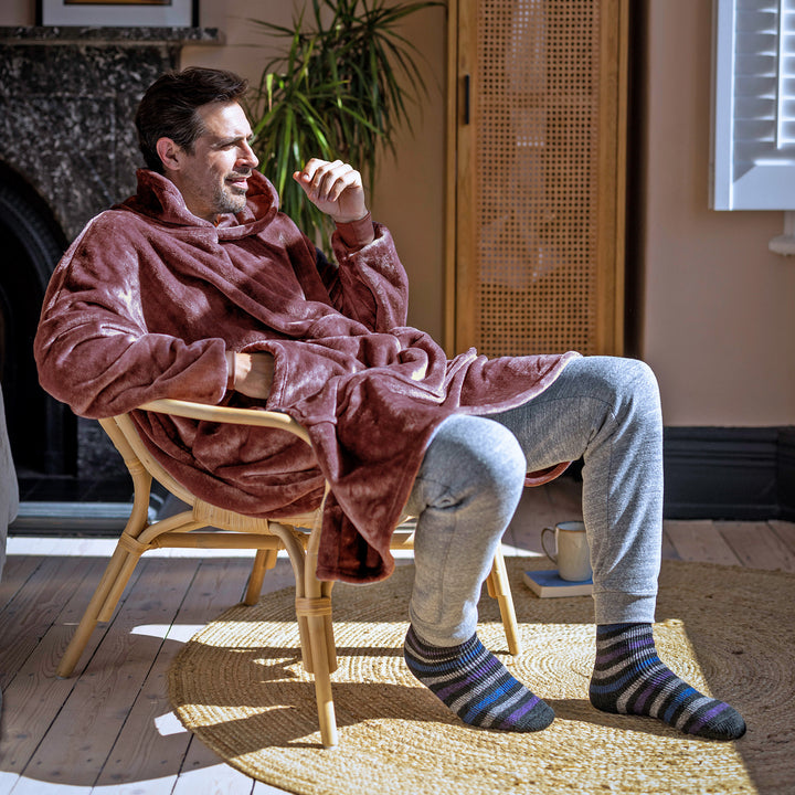 Mega Soul Warming Soft Fleece Oversized Snoodie Hoodie for Winter