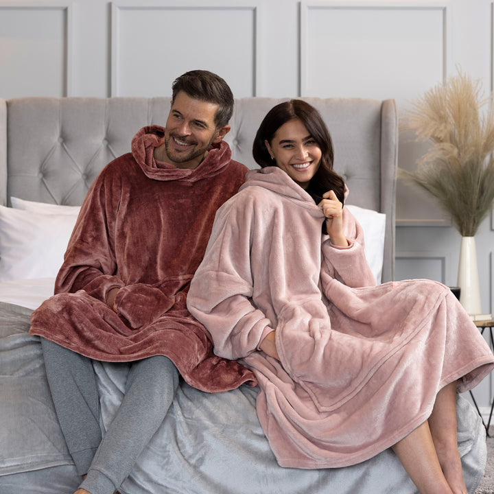 Mega Soul Warming Soft Fleece Oversized Snoodie Hoodie for Winter