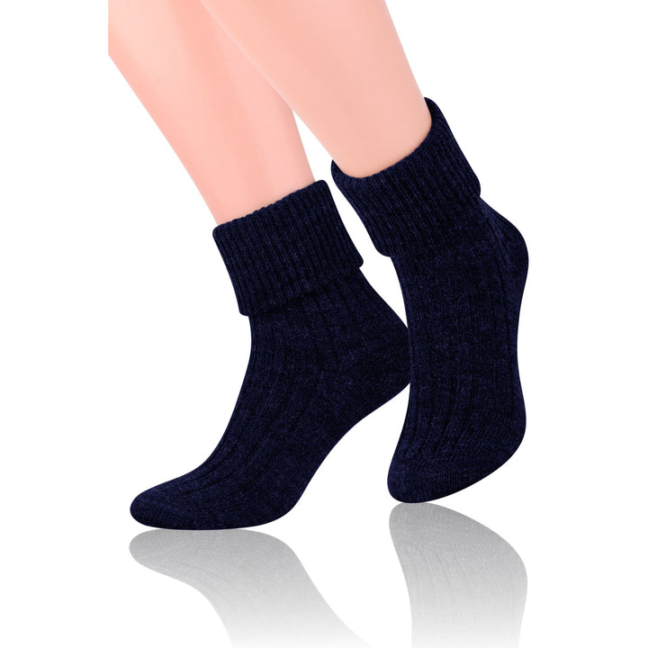 Ladies Wool Bed Socks Luxurious Super Soft Cosy Lounge Sleep Socks