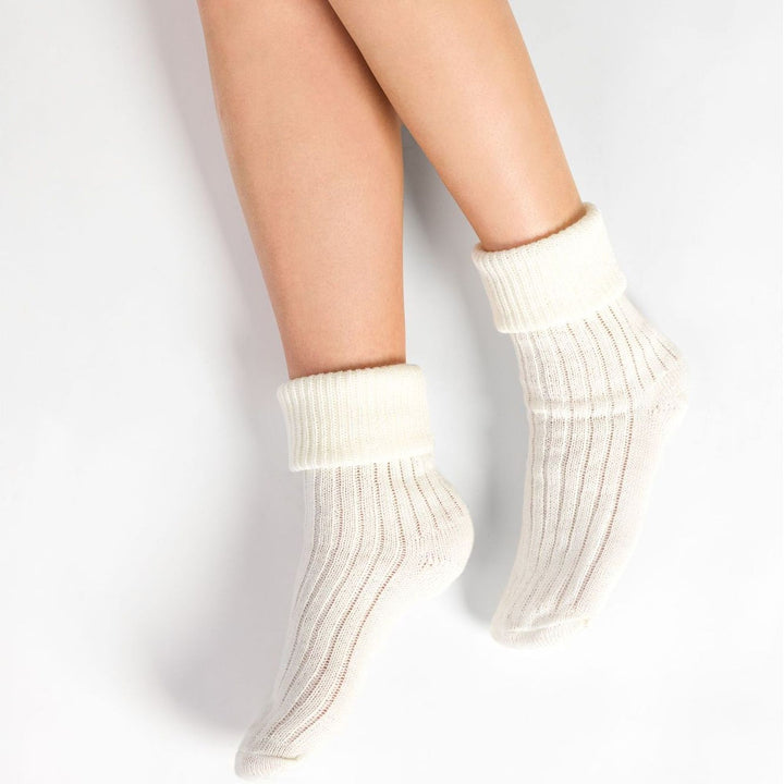 Ladies Wool Bed Socks Luxurious Super Soft Cosy Lounge Sleep Socks